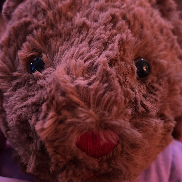 Build A Bear Buffalo Check Pawlette Bunny Holiday Plush - Picture 12 of 13